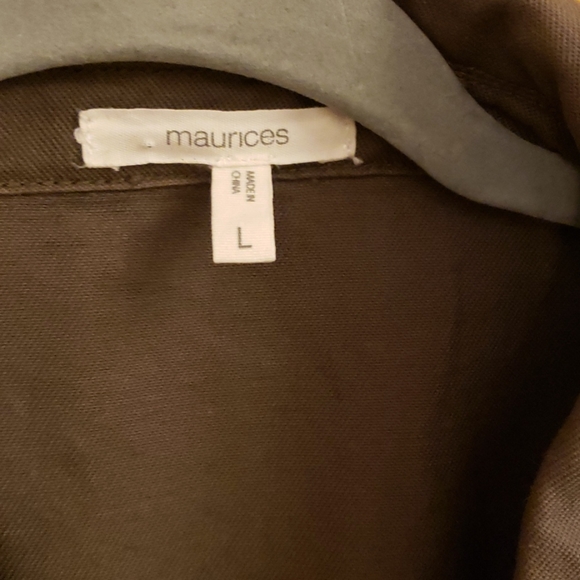 Maurices military womens blazer size L - Picture 2 of 7